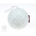 Декоративный шар Luxberry Snowberry белый/серебро