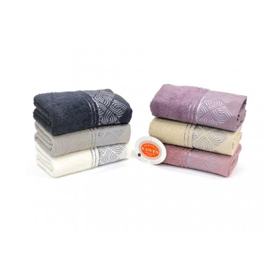 Полотенце Karven Vip Cotton Simli 1 70*140 1шт махра Н 3158