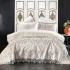 Комплект Karven ZEBRA ASTOR DAMASK (Покрывало+постельное белье) евро 9 предметов Y 856 BEJ/бежевый