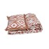 Покрывало Karven ZEBRA ALL DAYS IKAT 1.5 сп (180*250) Y870 kiremit/кирпичный