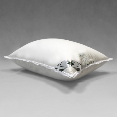 Подушка упругая из белого гусиного пуха с внутренним ядром Nature's Идеальное приданое 50х70