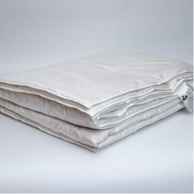 Одеяло легкое 220х240 Nature's Летний каприз с хлопковым волокном и чехлом из натурального хлопка