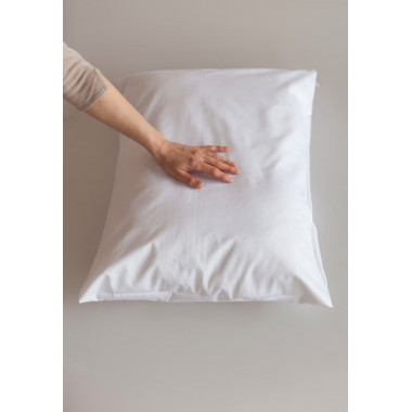 Чехол для подушки защитный Luxberry сатин 50x70см белый