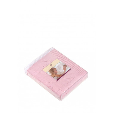 Плед детский 100х150см Luxberry Self Stars розовый