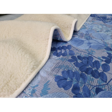 Одеяло Magic Wool Меринос Локон/Хлопок Мелодия 220*200 двойное зимнее