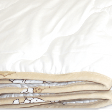 Одеяло легкое для детей до 3 лет Nature's Нежный ангелочек 100х150 с хлопковым волокном