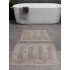 Набор ковриков для ванной KARNA LENA 2шт 50x70+60x100см Кофейный
