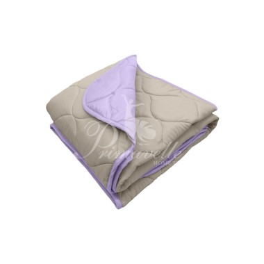 Одеяло-Покрывало Primavelle 2Way 150х215 светло-лиловый/бежевый