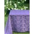 Столовое белье скатерть 180*280/12 салфеток Palombella DIJONE фиолетовый